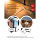 Сензор за две врати с две функции - за близост и за движение, 60W, 12/24V