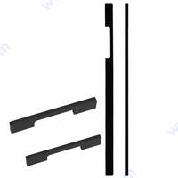 Мебелни дръжки 7001, черен мат - 200 / 300 / 1200 мм
