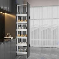 Висока бяла колона КОМФОРТ Н1800-2110 сплътни дъна, метални бордове, перотивоплъзгащ протектор