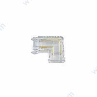 Прозрачен ъглов конектор за COB LED ленти и тип 2835