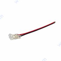 Прозрачен конектор с кабел и заключване за LED ленти