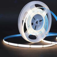 Професионална безточкова COB LED лента 24V, 480 leds/m