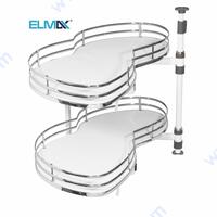 Механизъм  ELMAX за ъглов - глух шкаф тип БЪБРЕК - бял