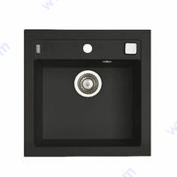 Гранитна мивка FORMIC 20 G90 чисто черна
