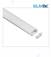 Бял LED профил за вкопаване