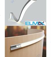 Огъващ се профил ELMAX за вграждане на лед лента.