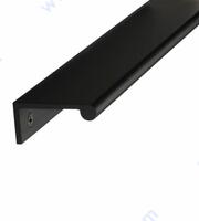 Кант дръжка Г-образна, 3м - черен мат
