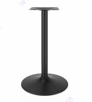 Крак за маса ЦЕНТРАЛЕН с кръгла основа, черен мат