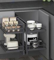 Механизъм MAGIC CORNER с плътни дъна - универсален