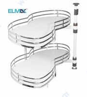 Механизъм  ELMAX за ъглов - глух шкаф тип БЪБРЕК - бял